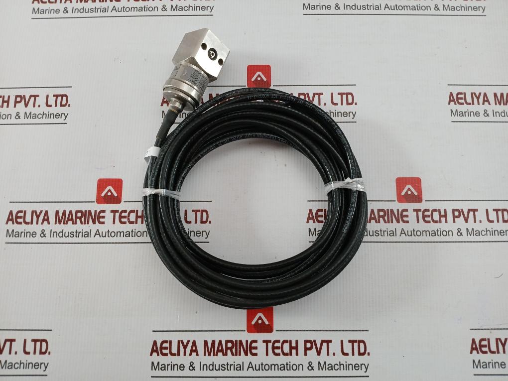 Pressure Sensor Cable Length 6 Meter Mbs 3350 Wartsila 0...10 Bar 9...32 Vd.C.