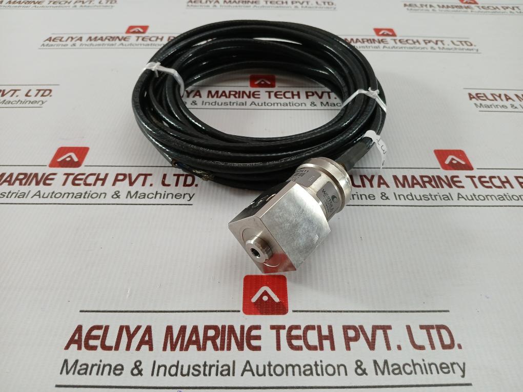 Pressure Sensor Cable Length 6 Meter Mbs 3350 Wartsila 0...10 Bar 9...32 Vd.C.