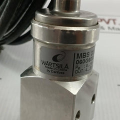 Pressure Sensor Cable Length 6 Meter Mbs 3350 Wartsila 0...10 Bar 9...32 Vd.C.