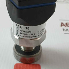 Pressure Sensor Transmitter Model 12922219 Wika A-10