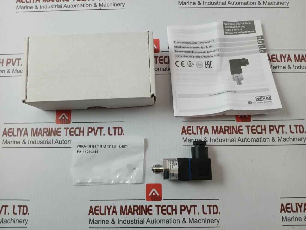 Pressure Sensor Transmitter Model 12922219 Wika A-10