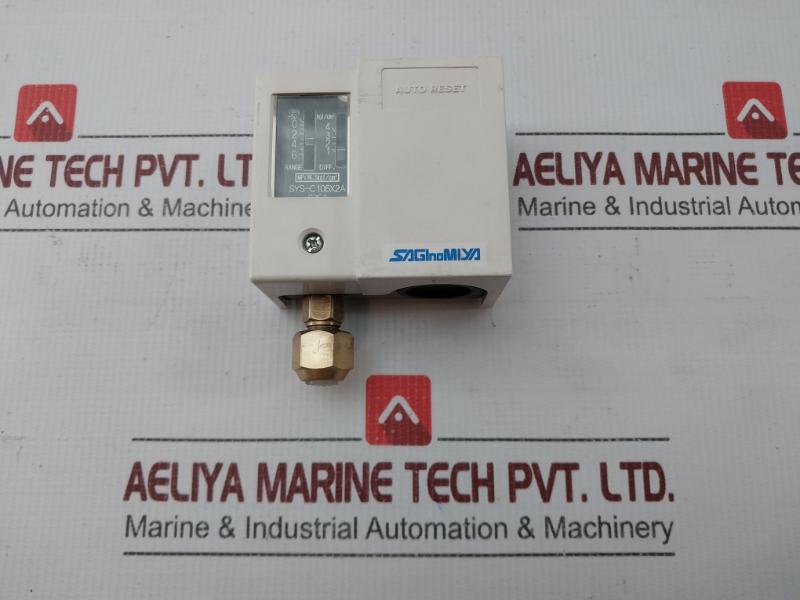 Pressure Switch -50–6 Cmhg Saginomiya Sys-c106X2A