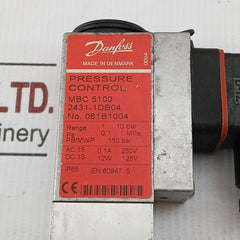 Pressure Switch 1-10Bar Danfoss Mbc 5100