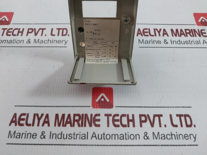 Pressure Switch 50Ma Sns-c106X Saginomiya