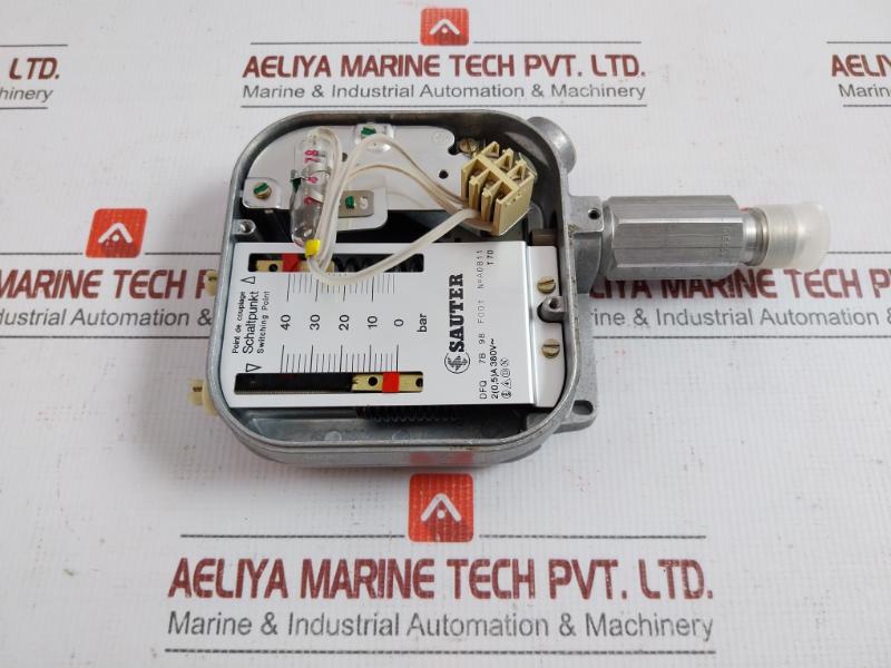 Pressure Switch Dfq 7B 98 F001 Sauter 0 To 40 Bar 2 (0,5)A 380V