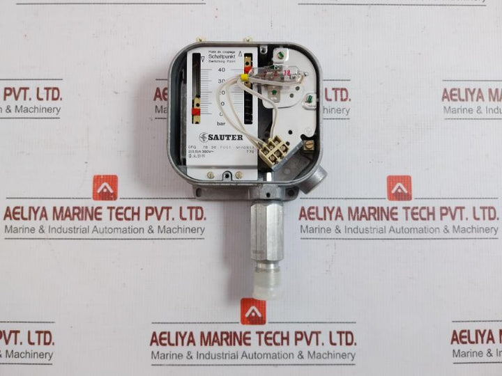 Pressure Switch Dfq 7B 98 F001 Sauter 0 To 40 Bar 2 (0,5)A 380V
