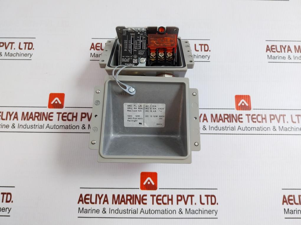 Pressure Switch Kps 37 Danfoss Ip67 0.85 To 2.5 Bar