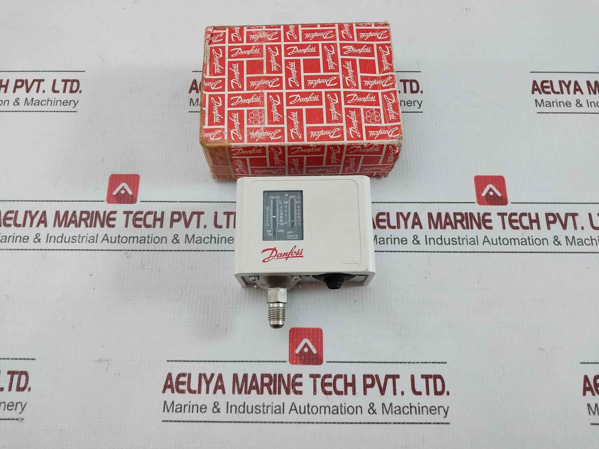Pressure Switch Pb 17 Bar/Mwp 245 Psig Danfoss Kp1