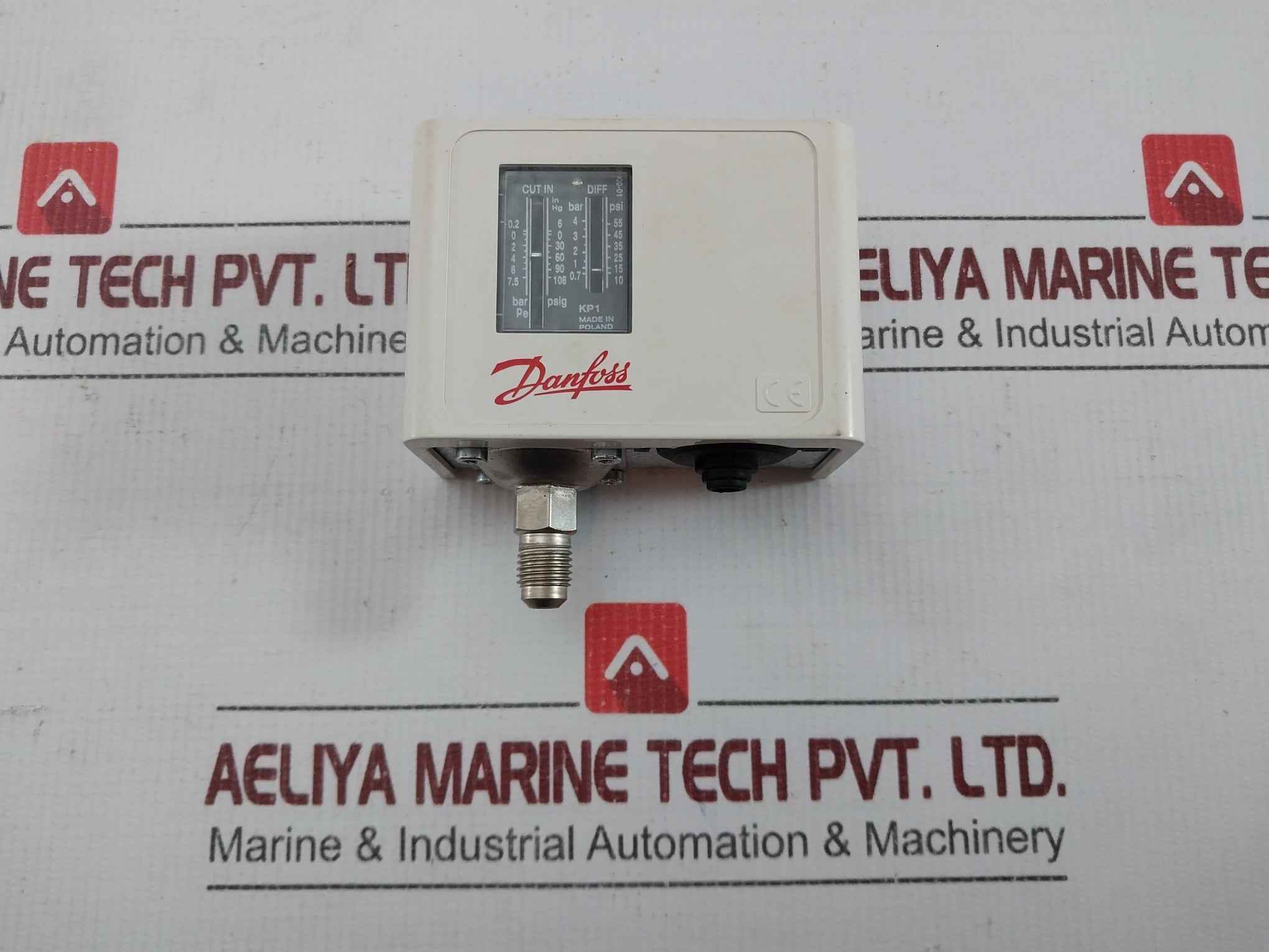 Pressure Switch Pb 17 Bar/Mwp 245 Psig Danfoss Kp1
