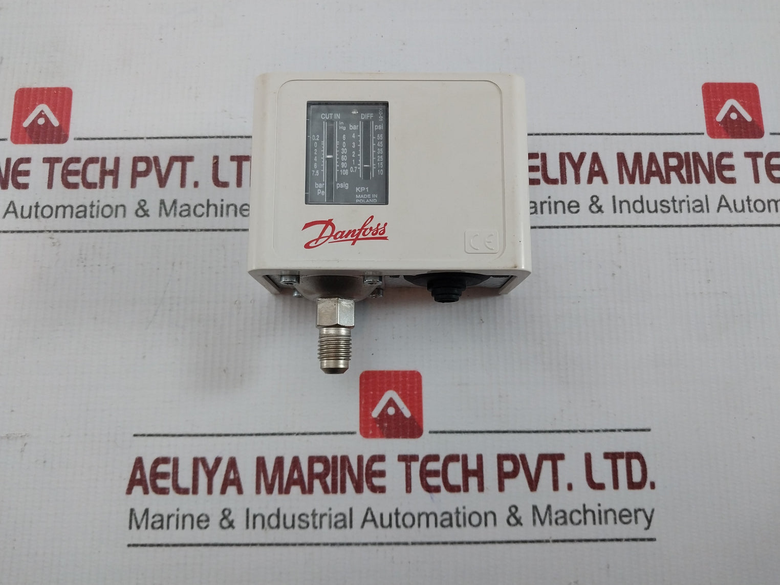 Pressure Switch Pb 17 Bar/Mwp 245 Psig Danfoss Kp1