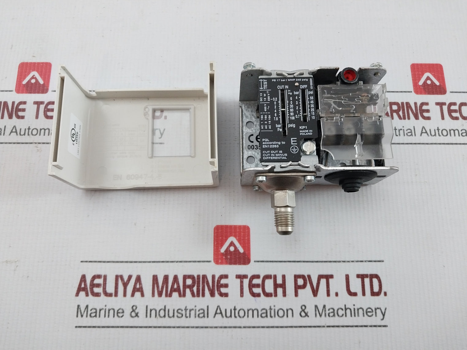 Pressure Switch Pb 17 Bar/Mwp 245 Psig Danfoss Kp1
