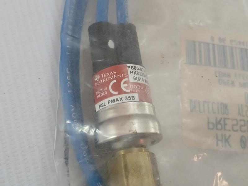 Pressure Switch Ps80-02-f0072 067-027 Texas Instruments