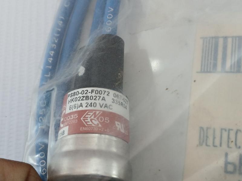 Pressure Switch Ps80-02-f0072 067-027 Texas Instruments