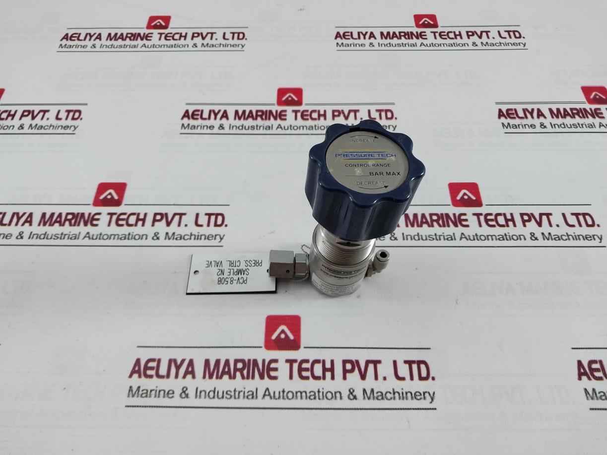 Pressure Tech Mini300-06-s-02-k-b Compact Regulator 210 Bar