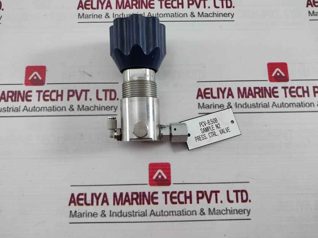 Pressure Tech Mini300-06-s-02-k-b Compact Regulator 210 Bar