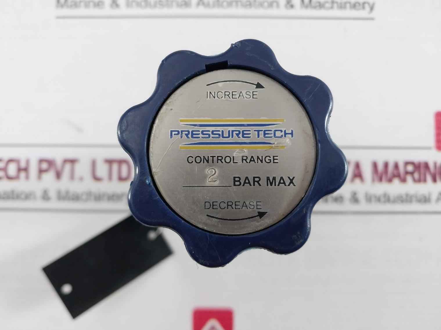 Pressure Tech Mini300-06-s-02-k-b Compact Regulator 210 Bar