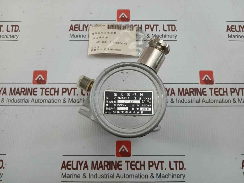 Pressure Transmitter 0-3.5 Mpa/24V Dc Meiyo Electric Smp-2Lb