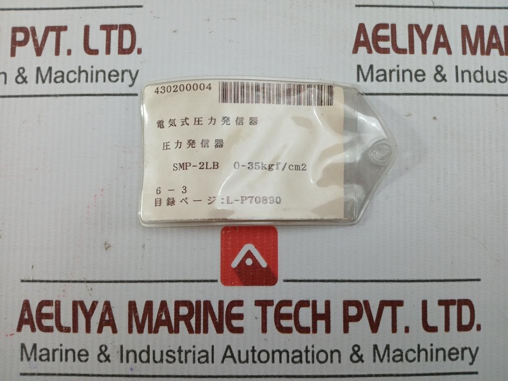 Pressure Transmitter 0-3.5 Mpa/24V Dc Meiyo Electric Smp-2Lb