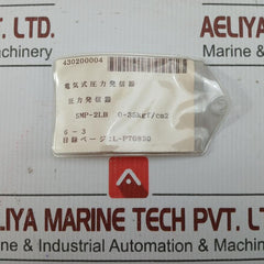 Pressure Transmitter 0-3.5 Mpa/24V Dc Meiyo Electric Smp-2Lb