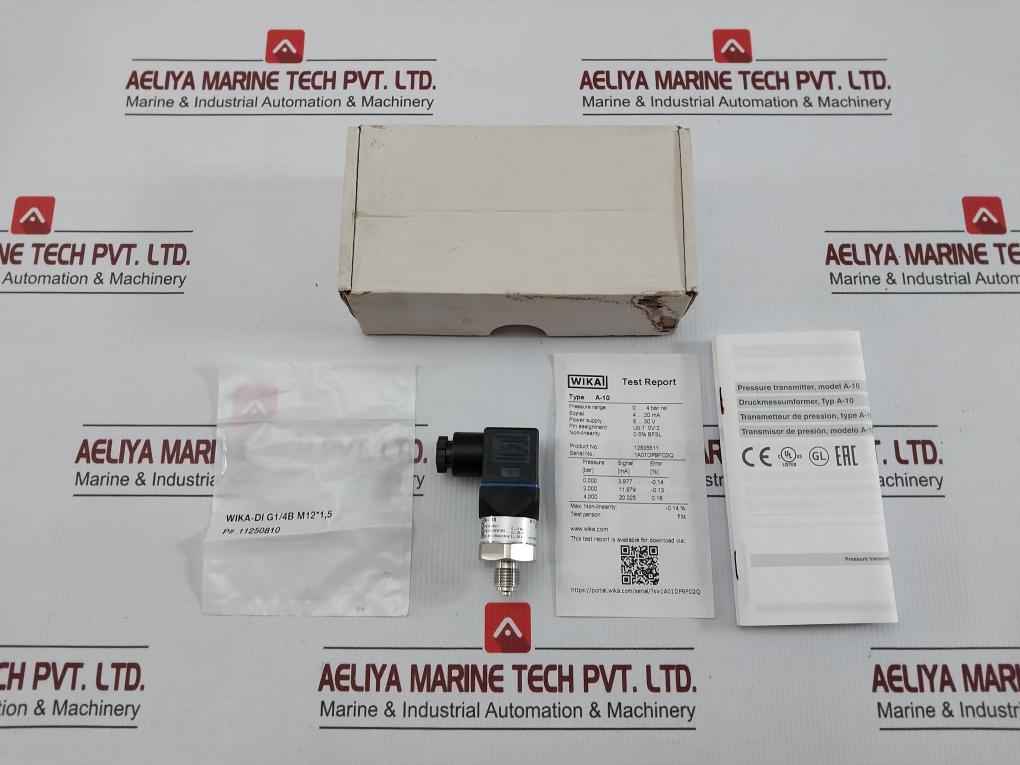 Pressure Transmitter 0-4 Bar Wika A-10