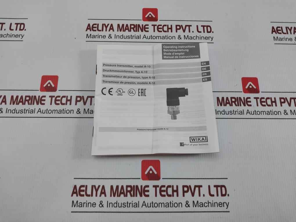 Pressure Transmitter 0-4 Bar Wika A-10