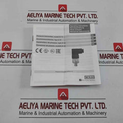 Pressure Transmitter 0-4 Bar Wika A-10