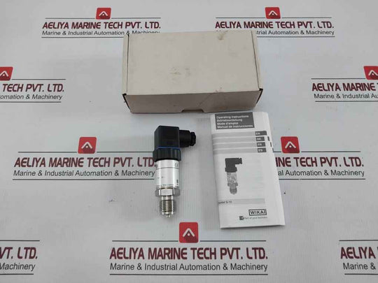 Pressure Transmitter 0..16 Bar 4..20 Ma 9013555 S-10 Wika Dc 10–30 V