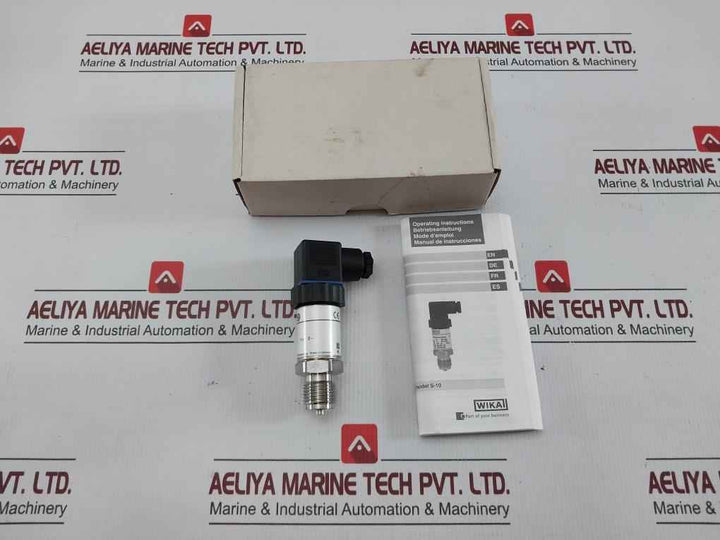 Pressure Transmitter 0..16 Bar 4..20 Ma 9013555 S-10 Wika Dc 10–30 V