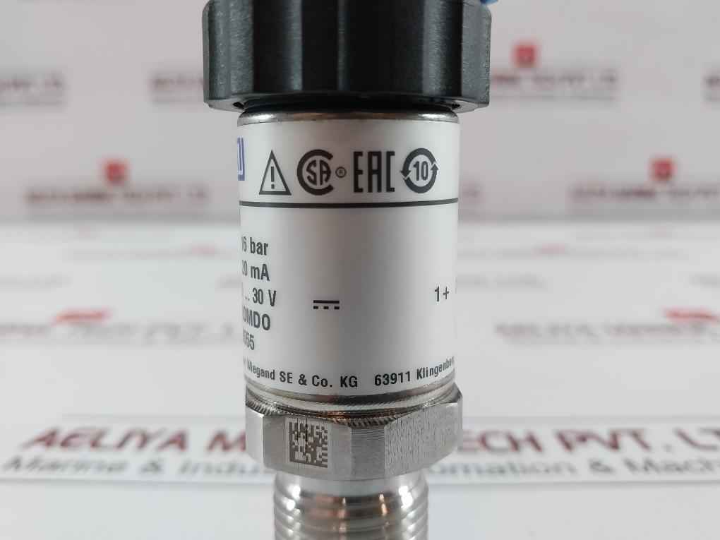 Pressure Transmitter 0..16 Bar 4..20 Ma 9013555 S-10 Wika Dc 10–30 V