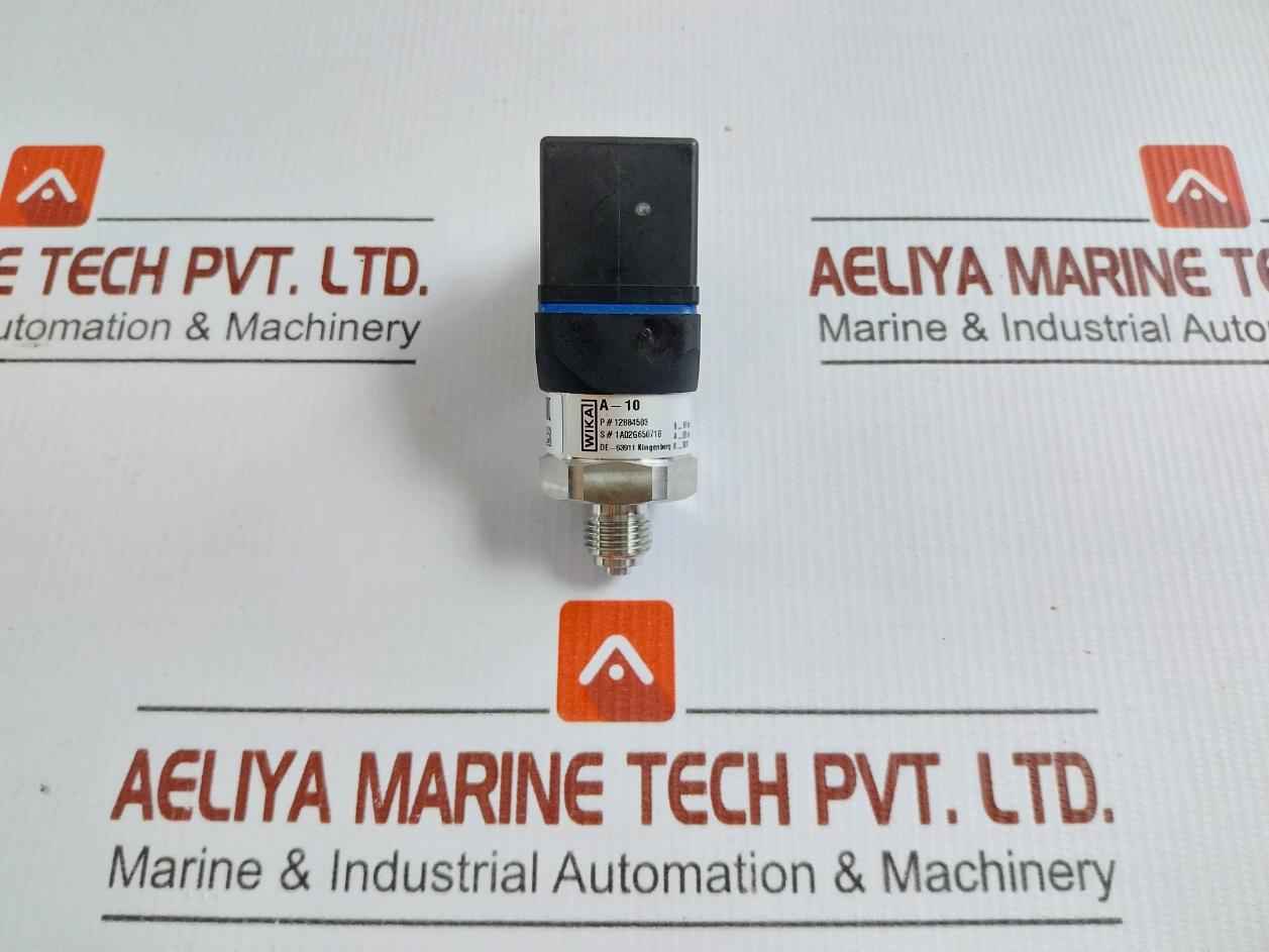 Pressure Transmitter 0..16 Bar 8…30 V Dc / 25 Ma Wika 12884503 A-10