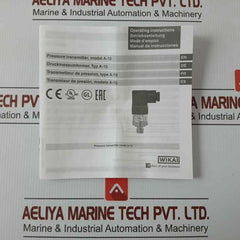 Pressure Transmitter 12834131 A-10 Wika 8..30 V ---/25 Ma