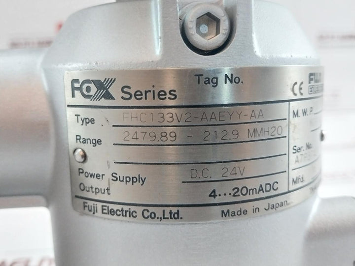 Pressure Transmitter 160 Kgf/Cm2 Fhc133V2-aaeyy-aa Fuji Electric