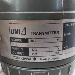 Pressure Transmitter 3.5 Mpa Une11-sls2*B/Cal-p/Ssb-s/Z Yokogawa