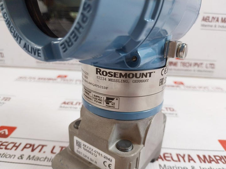 Pressure Transmitter 3051Cg4A22A1Db4L4M5Q4T1C1Df Rosemount 3031-60-0002/Ac