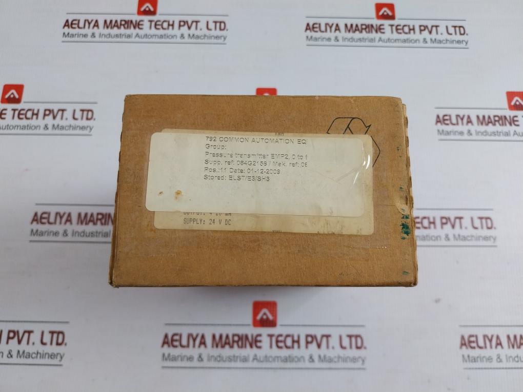 Pressure Transmitter 4-20 Ma 24 Vdc Part no 084G2158 Danfoss