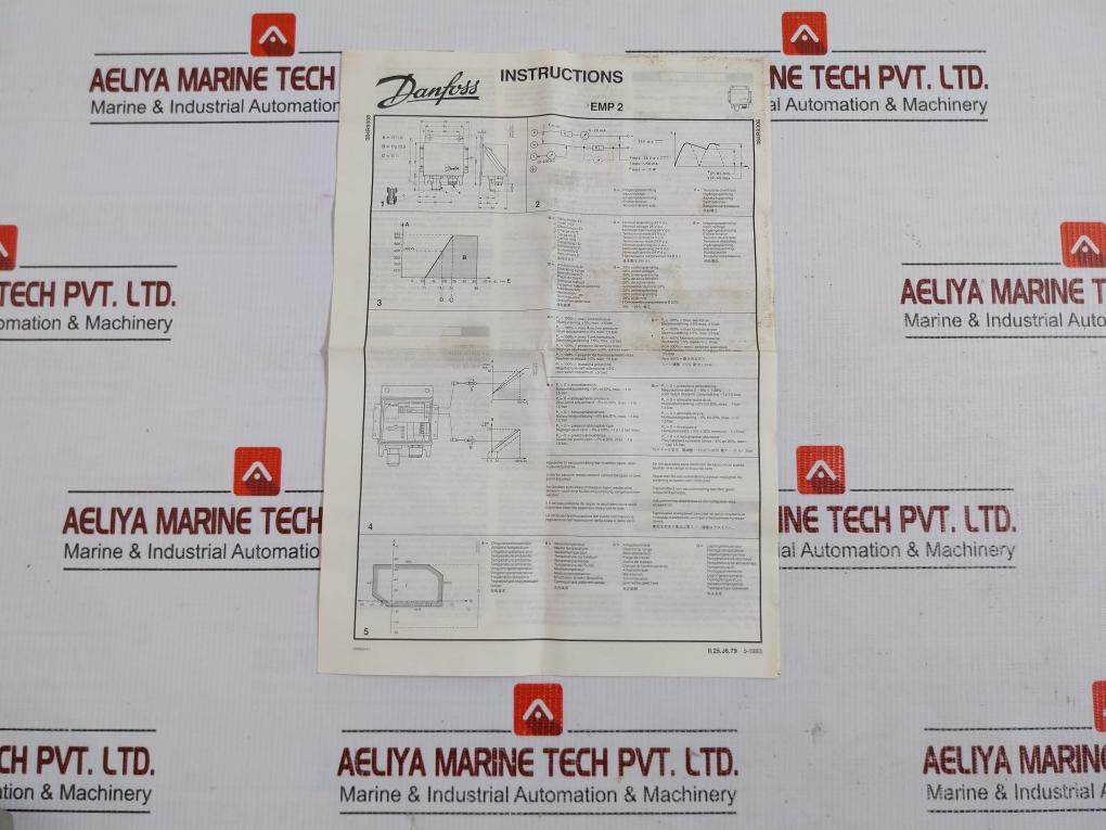 Pressure Transmitter 4-20 Ma 24 Vdc Part no 084G2158 Danfoss