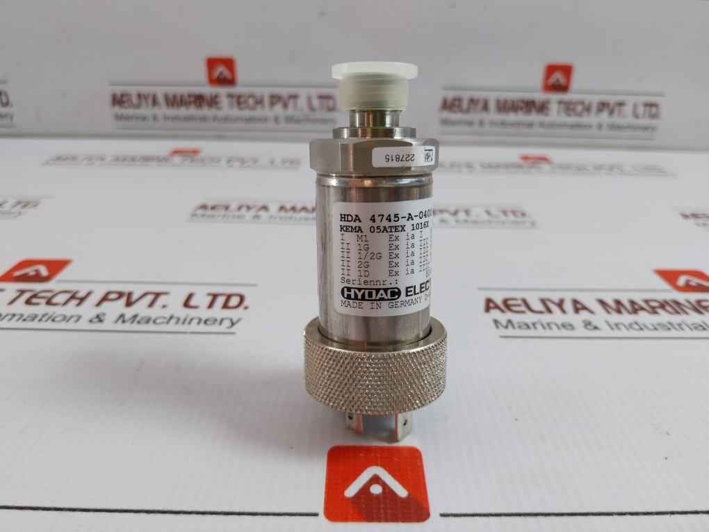 Pressure Transmitter 400 Bar 4..20 Ma Ip67 Hydac Hda 4745-a-0400-ah1-000