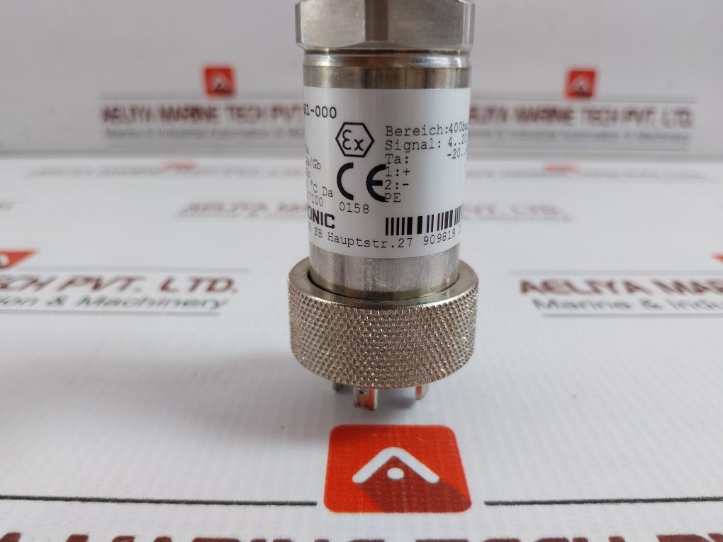 Pressure Transmitter 400 Bar 4..20 Ma Ip67 Hydac Hda 4745-a-0400-ah1-000