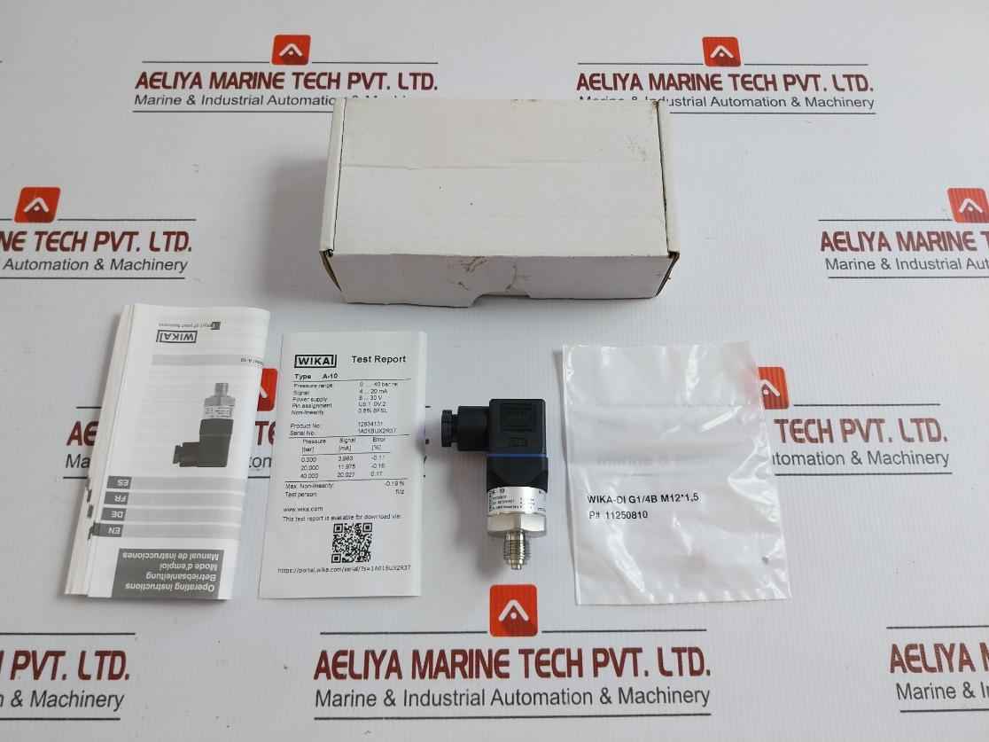 Pressure Transmitter 8..30 V Dc / 25 Ma 12834131 Wika