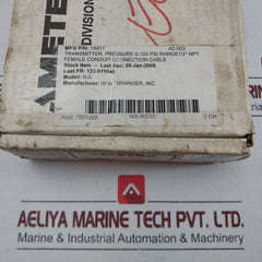 Pressure Transmitter 831Tg0100Bls Ametek 0-100 Psi 4-20Ma