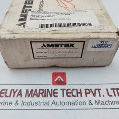Pressure Transmitter 831Tg0100Bls Ametek 0-100 Psi 4-20Ma