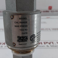 Pressure Transmitter 831Tg0100Bls Ametek 0-100 Psi 4-20Ma