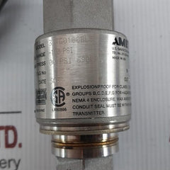 Pressure Transmitter 831Tg0100Bls Ametek 0-100 Psi 4-20Ma