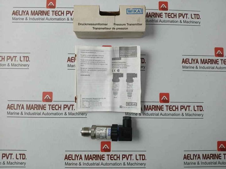 Pressure Transmitter 9013520, 0..4 Bar Dc 10..30 V Wika