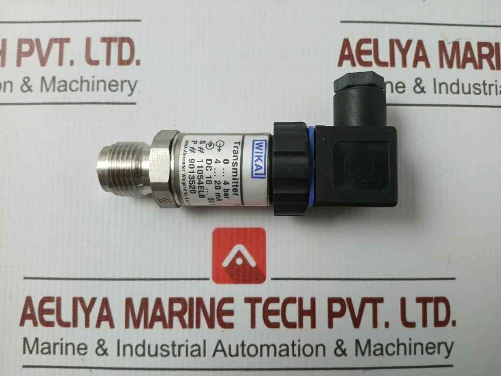 Pressure Transmitter 9013520, 0..4 Bar Dc 10..30 V Wika