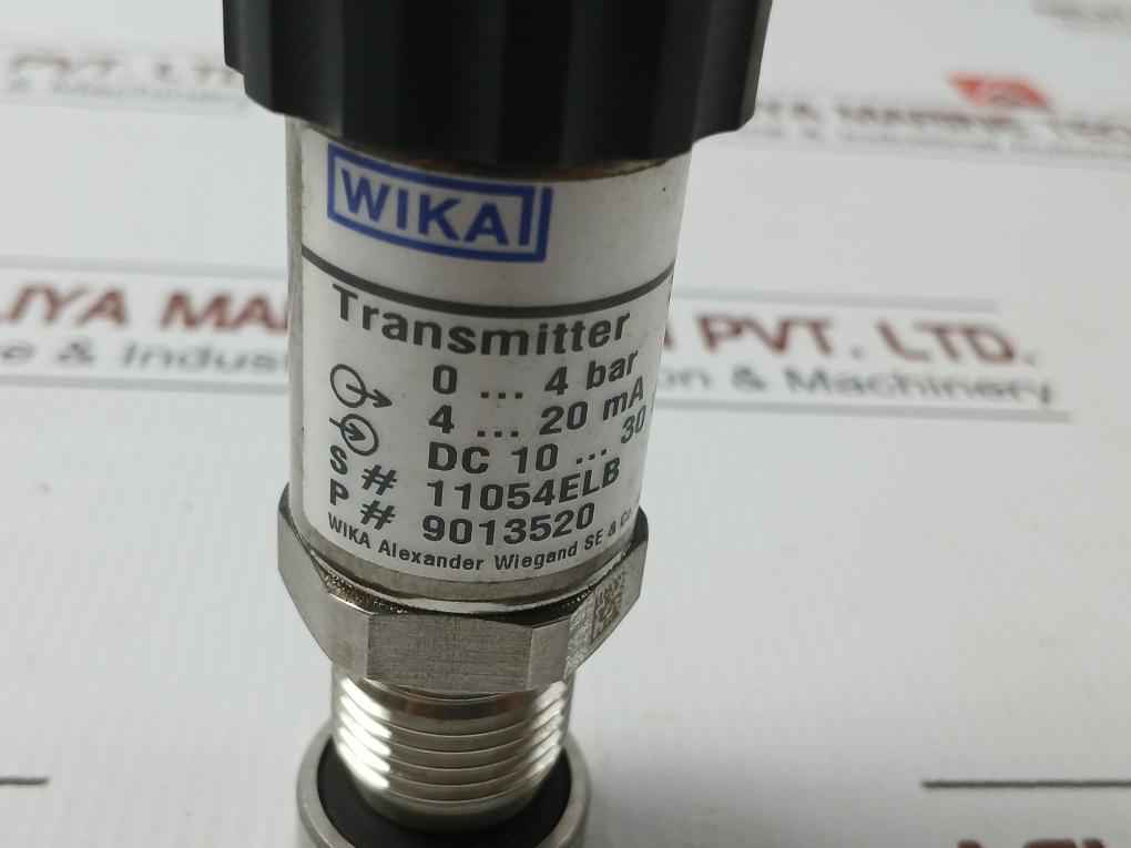 Pressure Transmitter 9013520, 0..4 Bar Dc 10..30 V Wika