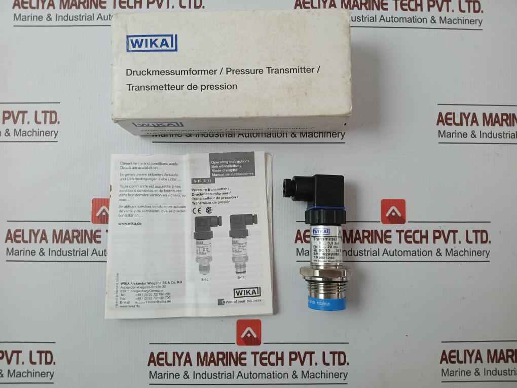 Pressure Transmitter 9021280 Wika 4-20 Ma