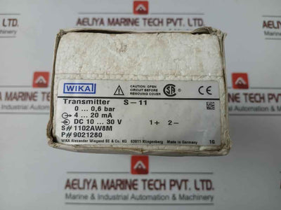 Pressure Transmitter 9021280 Wika 4-20 Ma