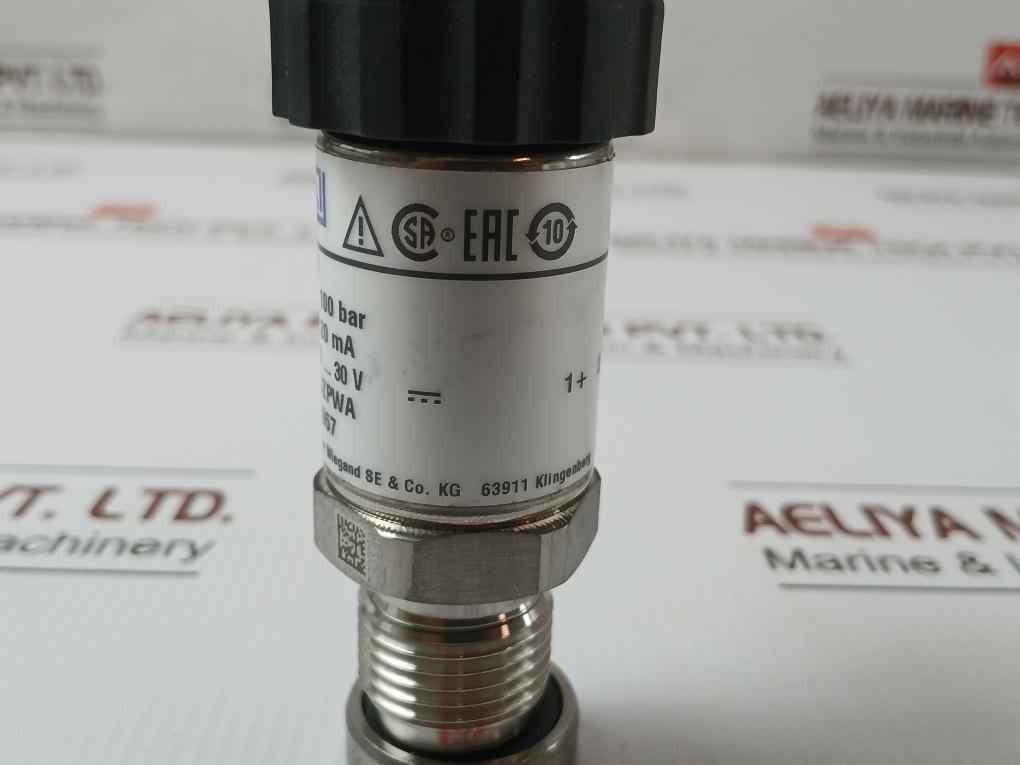 Pressure Transmitter 9073957 Wika 0..100 Bar 4..20 Ma, S-10