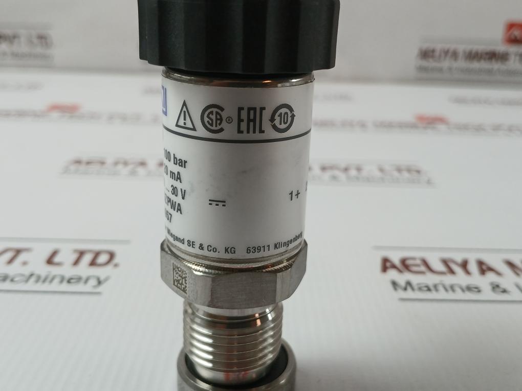 Pressure Transmitter 9073957 Wika 0..100 Bar 4..20 Ma, S-10